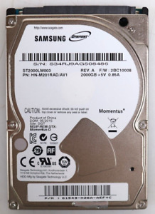 Samsung Spinpoint ST2000LM003 2TB 2.5" SATA III 5400RPM HDD HN-M201RAD/AV1