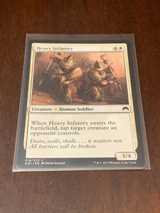 Magic the Gathering Origins Heavy Infantry - Bild 1 von 2