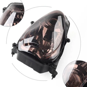 1x Front Headlight Headlamp Assembly Fit Suzuki Hayabusa GSXR 1300 1999-07 Black - Picture 1 of 11