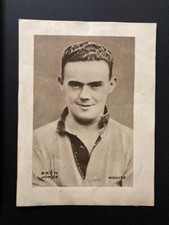 Bryn Jones Wolves large paper card Sherman's Pools Searchlight On Famous Players