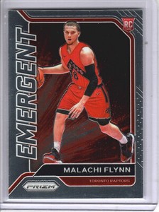Panini Prizm 2020-21 Malachi Flynn #20 Rookie Emergent Insert 