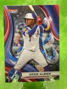 Ozzie Albies - 2024 Bowmans Best #7 Atlanta Braves Base Baseball Card - Picture 1 of 11