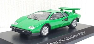 1/64 Kyosho LAMBORGHINI COUNTACH LP500S GREEN diecast car model - Picture 1 of 2