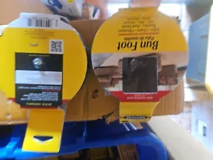 (2) Minwax Furniture Ready Bun Foot for Sofas Chairs Ottomans 5"W x 2.25"H - Picture 1 of 1