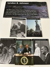 Lyndon Johnson NPS National Park Civil War  to Civil Rights Trading Cards