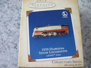 HALLMARK SAMMLER LIONEL MILWAUKEE STRASSE HIAWATHA LOKOMOTIVE 9. JAHR IN BOX - Bild 1 von 2