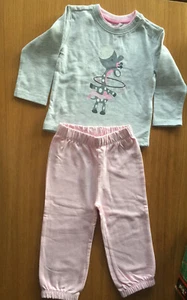 Impidimpi Schneejacke mit Schneehose Kinder Mädchen 98/104 3-4 J Rosa Blau #209 - Bild 1 von 1