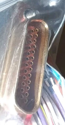 New ITT Cannon MDM-25SH048L 25 Contact Female Micro D-Sub Connector 48" - Image 1 of 4