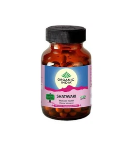 Confezione 2 Organic India Shatavari 120 Capsula Usda Ogm Cert Fluido Ritenzione - Imagen 1 de 1