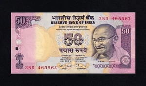 F.C. INDIA , 50 RUPIAS 1997 , S/C ( UNC ) , P.90a . - Picture 1 of 2
