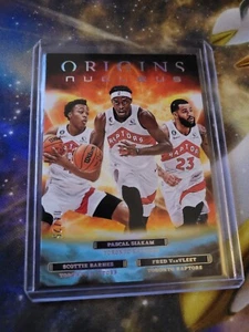 SIAKAM BARNES VanVLEET 2022-23 Panini Origins NÚCLEOUS TORONTO RAPTORS /25 - Imagen 1 de 2