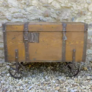 Antik Truhe - Bild 1 von 12