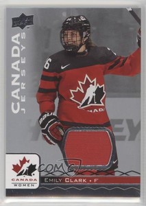 2017 Upper Deck Team Canada Juniors Canada Jerseys Emily Clark #26