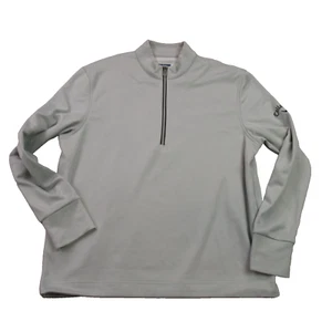 Callaway Sweater Mens Medium Long Sleeve 1/4 Zip Neck Gray Golf Weather Series - Picture 1 of 10