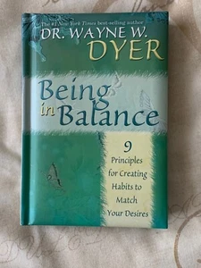 Dr Wayne Dyer 'Being In Balance' Book - Picture 1 of 1