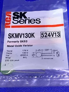 RCA SKMV130K (formerly SK53) Metal Oxide Varistor (NTE524V13) - Picture 1 of 1