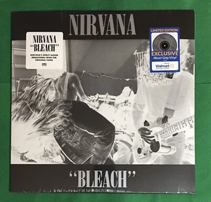 Nirvana “Bleach” Walmart Exclusive Moon Grey Vinyl LP 2009 Sub Pop New/Sealed - Imagen 1 de 2