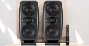 IK Multimedia iLoud MTM MKII Studio Monitor Pair w/ ARC Calibration - Picture 1 of 8