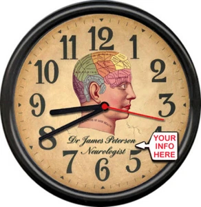 Neurologist Neurology Doctor Brain Surgeon Surgery Office Gift Sign Wall Clock - Picture 1 of 1