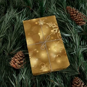 Gold Gift Wrap Papers - Picture 1 of 25
