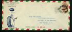 Histoire postale Mexique Scott #C185 publicité pour pneus automobiles 1948 Guadalajara à New York