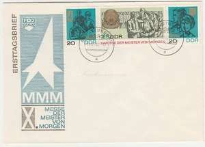 FDC Alemania RDA, 1967. Augustusburg. Messe de Meister von Morgen First Day - Imagen 1 de 2