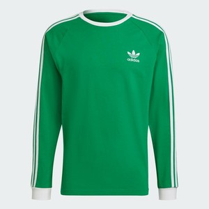 adidas 长袖条纹男士t 恤| eBay