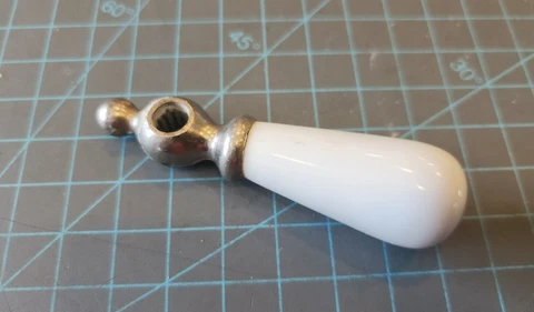 Antique bathtub/sink faucet Porcelain Unmarked Handle Authentic - PLB Cover