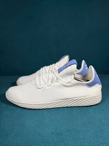 Size 13 - Men’s Adidas Pharrell x Tennis HU white shoes - Picture 1 of 8