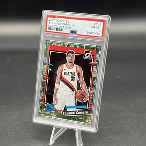 2023 Donruss Toumani Camara (RC), #245, Choice Dragon NM-MT PSA 8 POP 1 - Bild 1 von 3
