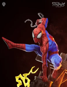Spider-Man, Figurine en impression 3D résine, peinte à la main - Imagen 1 de 5