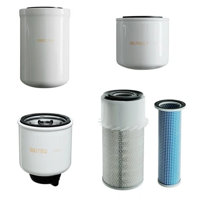 Air Filter Oil Filter Skid Steer Filter Kit Fit for Bobcat 743 751 751G 753 763 - Image 1 of 4