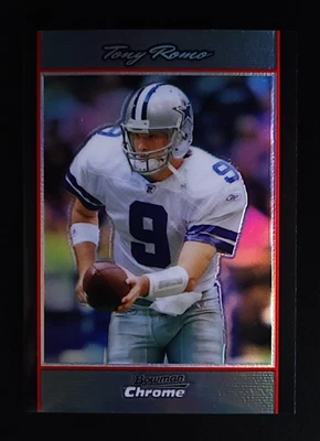 2007 Bowman Chrome Refractor Tony Romo #BC115 Dallas Cowboys - Image 1 of 2