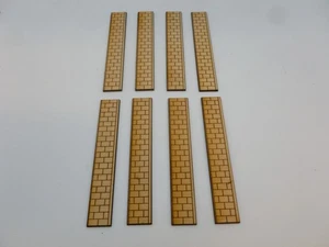 In The Greenwood Laser N-PV004 8 Pavement Sections N Gauge Laser Cut Kit - Picture 1 of 4