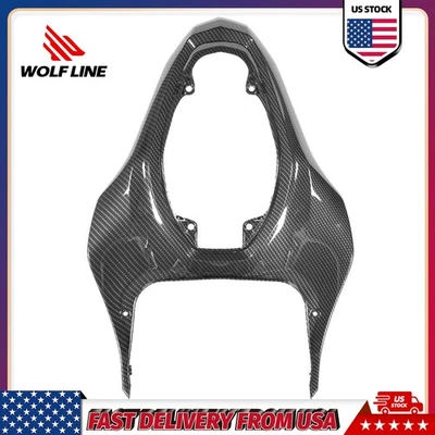 Carbon Tail Seat Panel Duck Cowl Rear Side Covers Frame Guard For Z900 2017-2024 Foto 1 de 4