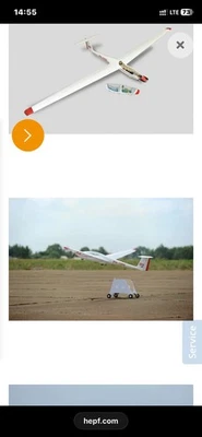 Phoenix Artikelnummer: GL06  ASK-21 - 320 cm - E-Version Segler ARF  NEU OVP - Bild 1 von 4