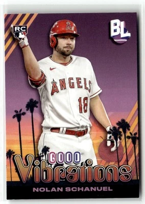 2024 Topps Big League #GV-21 Nolan Schanuel Good Vibrations - Image 1 of 2