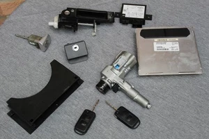 Mercedes-Benz SLK R170 200 compresor cerradura de encendido llave completa unidad de control - Imagen 1 de 11
