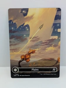 Edge Of Eternity - Plains - Basic Land - Borderless - Common - Eoe 262 - - Picture 1 of 2