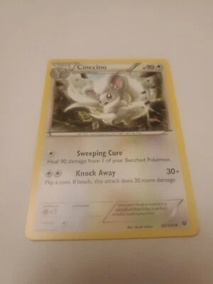 Pokémon TCG Cinccino Fates Collide 89/124 Regular Uncommon - Image 1 of 3