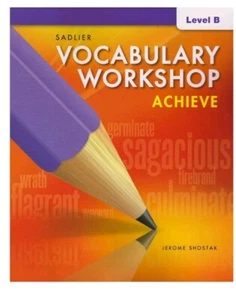 VOCABULARY WORKSHOP ACHIEVE LEVEL B GRADE 7 **BRAND NEW** - Picture 1 of 1
