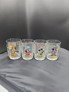 Walt Disney World McDonalds 2000 Glasses Set of 4 - Picture 1 of 6