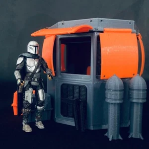 The Mandalorian - Mechanic Booth Diorama for 6 IN (1:12) FIGURE (Painted) - Picture 1 of 13