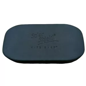 Sonnenschutz Sonnenbrille Brille Klappschale passt über Etui schwarz hellbraun kleine Größe - Bild 1 von 7
