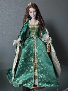 Franklin Mint Porcelain Doll Shauna Irish Princess Of Blarney Castle 18” Doll - Picture 1 of 14