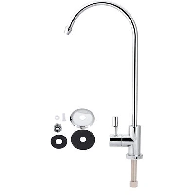 Luxury Chrome Faucet Tap for Undersink Drinking Water Filter System 1/4" Pipe - Image 1 of 4
