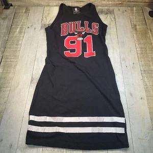 Women’s Size Small Jersey Dress Chicago Bulls Dennis Rodman - Picture 1 of 7