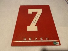 TED LINDSAY SIGNED PROGRAM "A SLUTE TO TED LINDSAY" -BAS - DETROIT RED WINGS - O