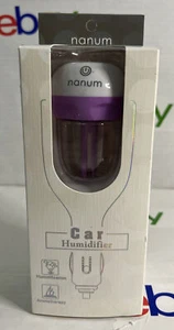 Nanum CAR HUMIDIFIER/ AIR DIFFUSER AND AROMATHERAPY NEW IN BOX - Picture 1 of 3