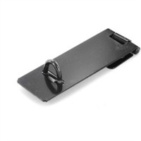 Securit Safety Hasp & Staple Light Black, 100mm